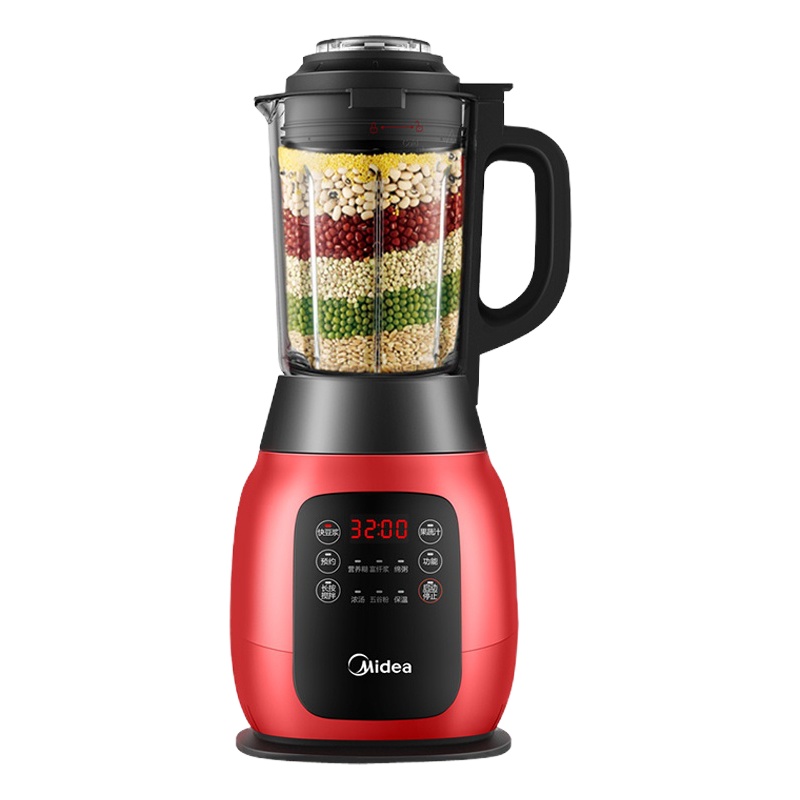 美的破壁机家用全自动加热豆浆料理机多功能搅拌榨水果汁智能 美的PB237