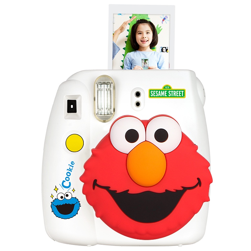 富士(FUJIFILM)INSTAX 立拍立得 一次成像胶片相机 mini9芝麻街定制相机 套餐四 (含礼盒+相纸)