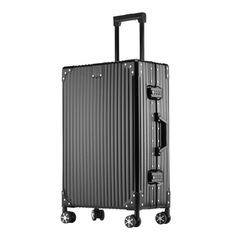 Neway新旅途铝镁合金拉杆箱旅行箱行李箱万向轮拉杆箱金属箱登机箱1805