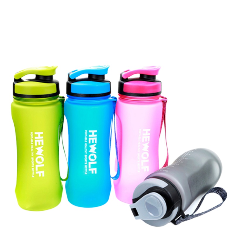 健芬欣 公狼户外便携水杯 学生磨砂健身随手杯太空运动水壶 登山旅行水瓶