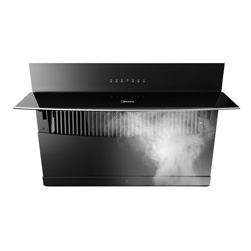 美的(Midea)抽油烟机CXW-280-J57S 20立方大吸力自清洗抽油烟机 家用侧吸式油烟机近吸抽烟机