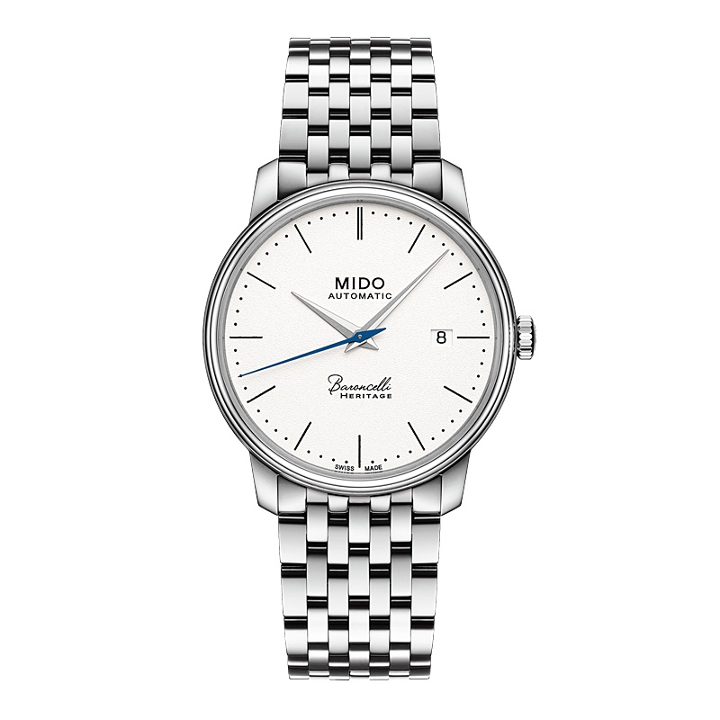 美度(MIDO)手表 瑞士原装进口贝伦赛丽40周年典藏系列纪念款薄机械情侣款男表 M027.407.11.010.00