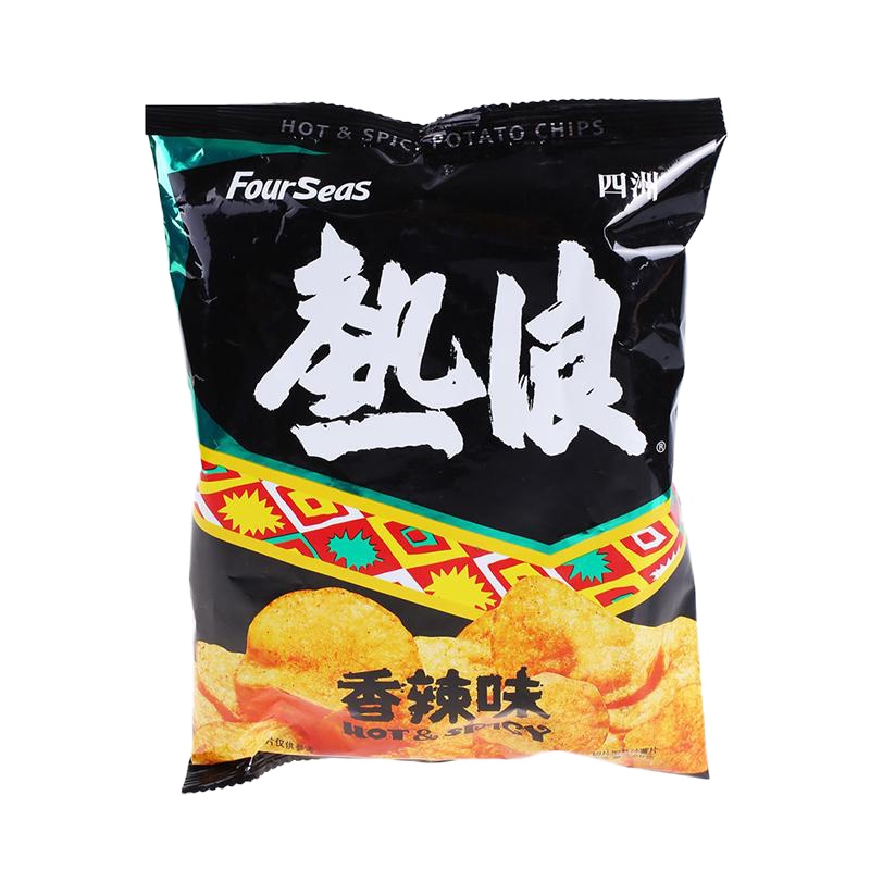 四洲热浪香辣味薯片90克