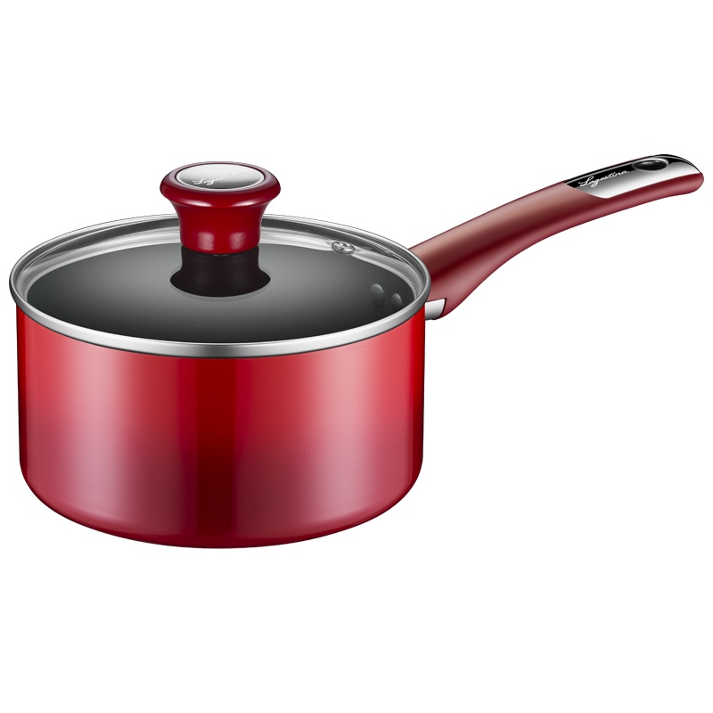 意大利Lagostina拉歌蒂尼奶锅泡面锅高颜值汤锅宝宝辅食锅18厘米奶锅 18厘米单柄汤锅