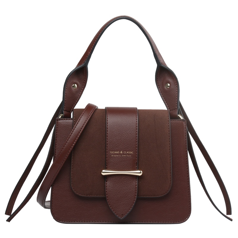 啄木鸟女包包包2020新款斜挎包女复古手提包包女简约时尚小方包潮