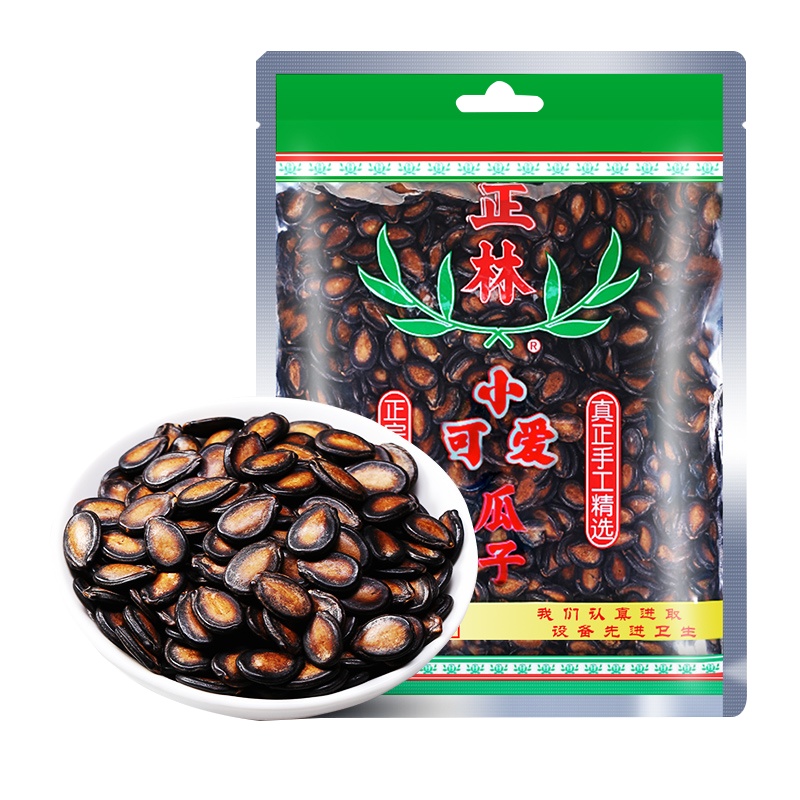正林 2A小可爱黑瓜子250g*5袋西瓜子甘草味炒货零食年货