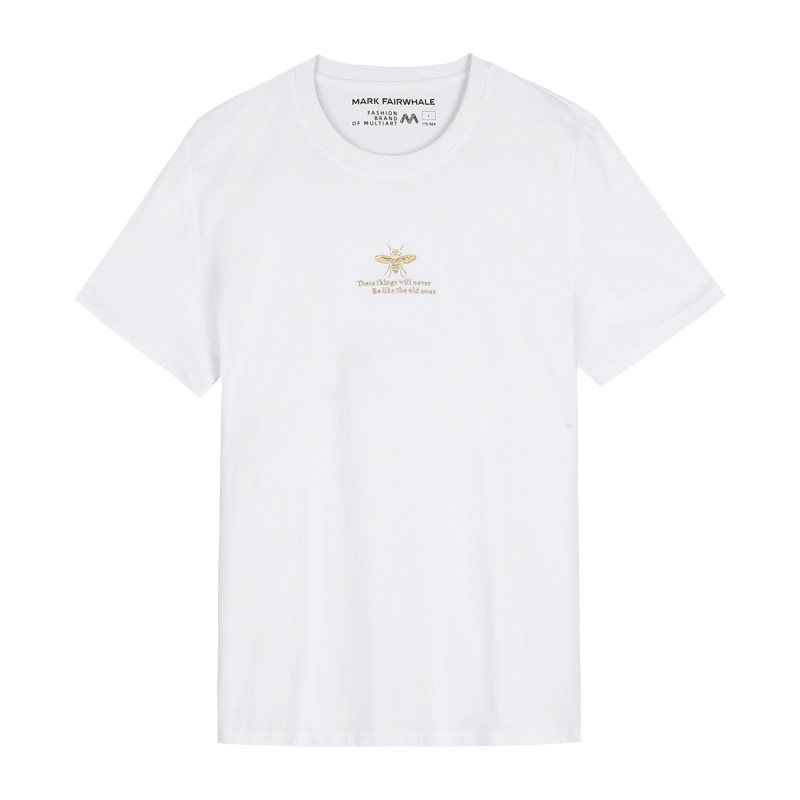 【新】马克华菲2020夏季新款男士印花短袖T恤潮