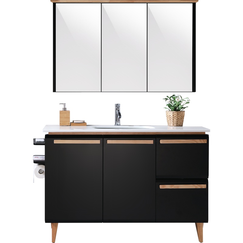 心海伽蓝北欧浴室柜卫浴柜洗漱台卫生间脸盆柜洗手盆柜组合定制