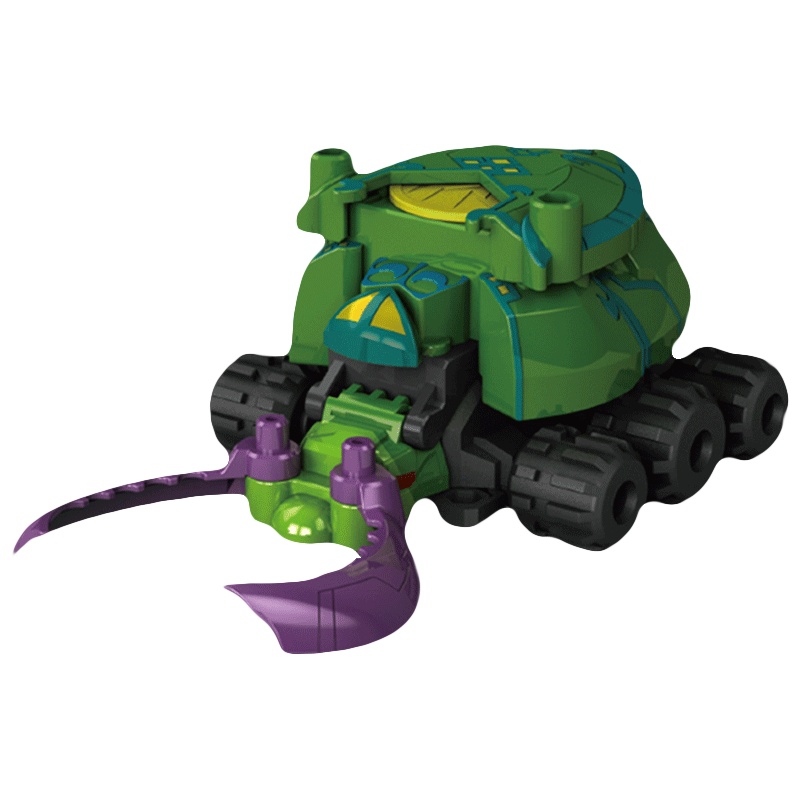 灵动创想超甲虫战记竞技款组装拼装梅塔基男孩动漫儿童玩具蓝普利马BG0108