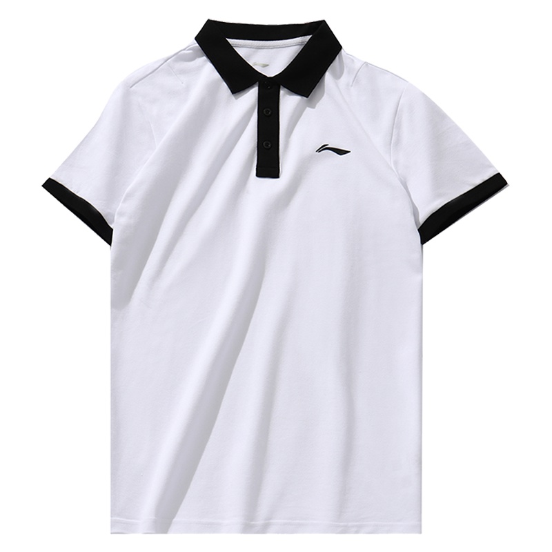 李宁 运动生活系列 男款短袖POLO运动服APLN231