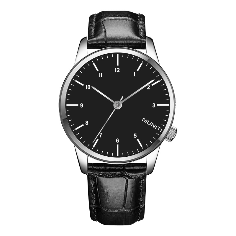 慕尼缔手表男简约时尚石英男表学生手表潮流时尚腕表非机械表