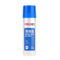 得力7303儿童手工胶水透明速干diy手工制作幼儿园小学生办公用品 1瓶装 125ml(经典款)