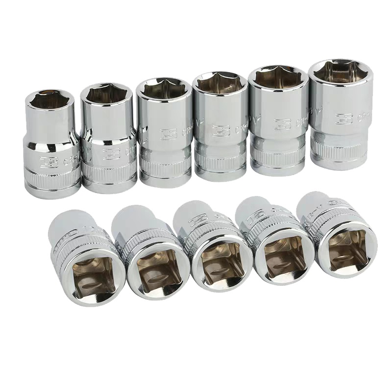 波斯 1/2标准套筒头12.5mm大飞六角短套筒16mm【企业专享】起订量10个