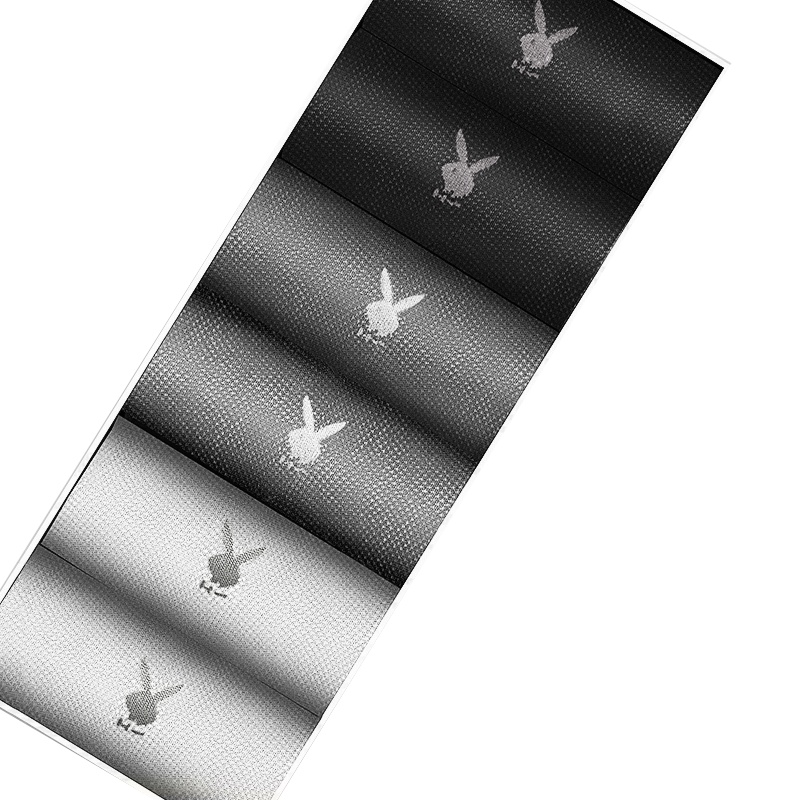 花花公子袜子男纯棉抗菌纯色男士休闲宽松中筒袜透气网眼舒适商务春夏男袜薄款