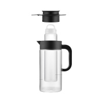 冷水壶玻璃耐热白开水杯茶壶套装家用大容量凉水壶 封后 C026_1500绿色[款]