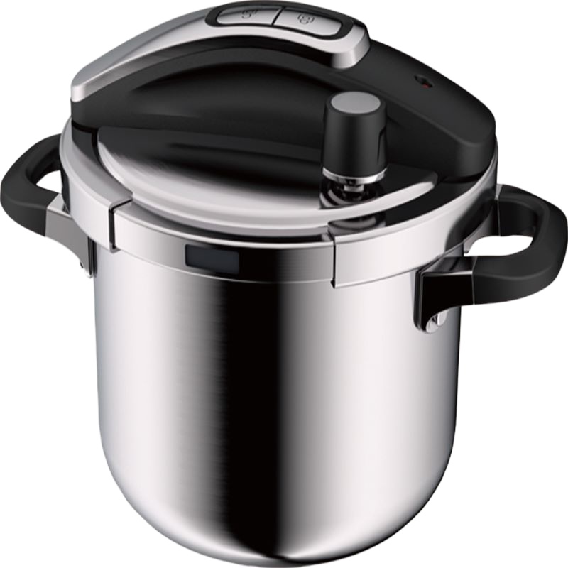 爱仕达高压锅304不锈钢燃气电磁炉通用一键开合复底压力锅YS22A1Q