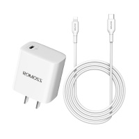 罗马仕(ROMOSS)iPhone12/X/xs/苹果PD快充充电套装苹果通用数据线