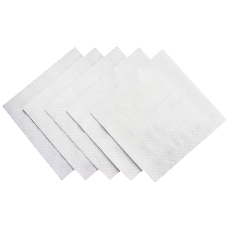 餐巾纸方巾纸 正方形纸巾抽纸商用散装6斤