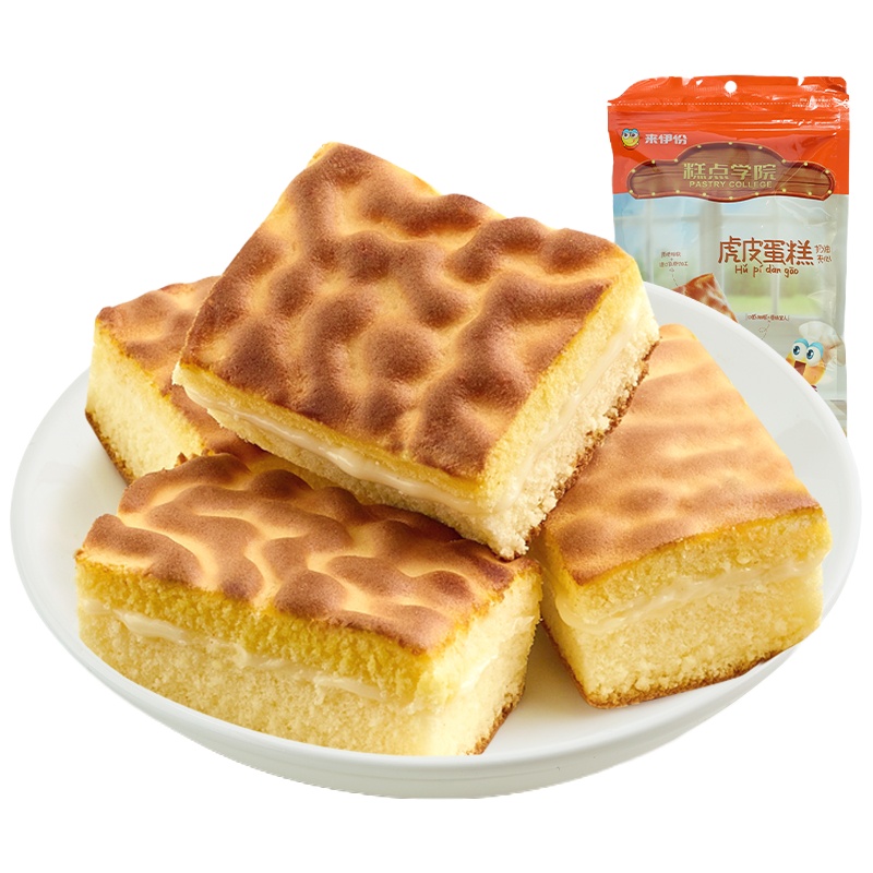 来伊份-虎皮蛋糕(奶油夹心)168g*4