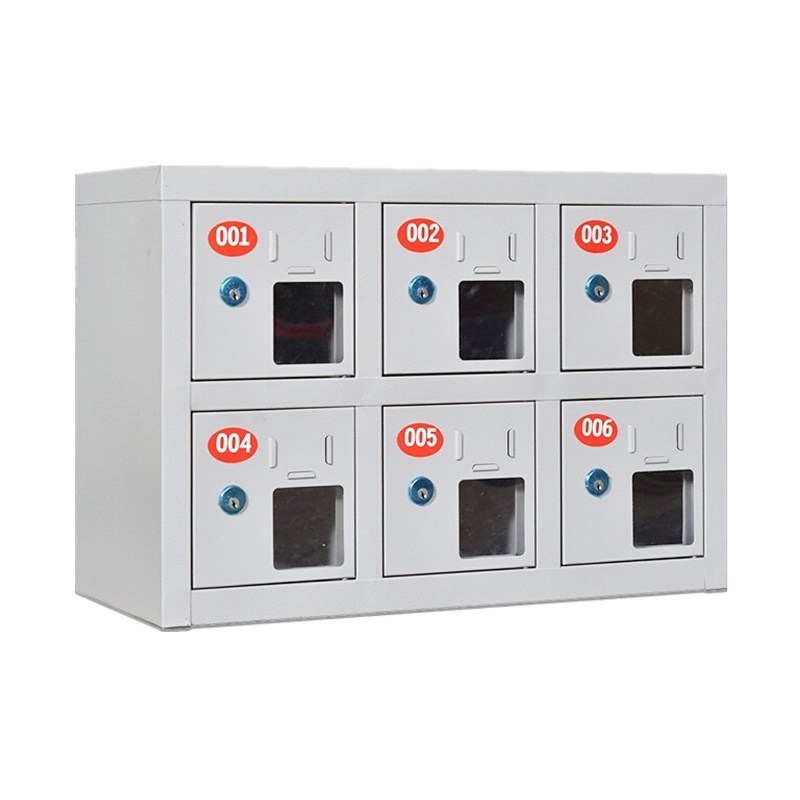 6门带锁手机保管柜