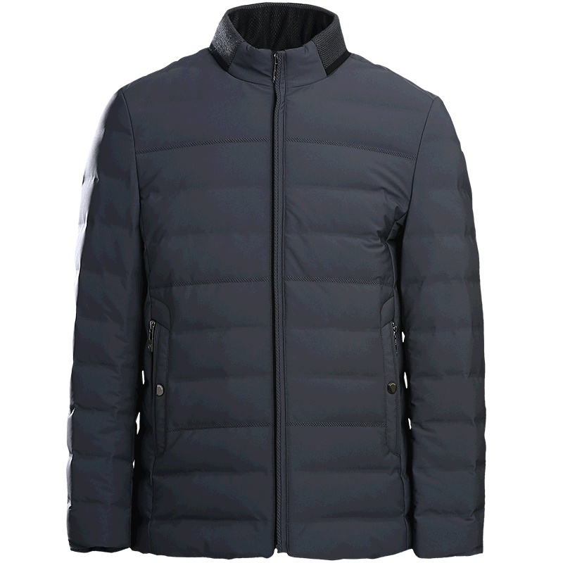 波司登冬装短款商务立领休闲时尚外套羽绒服男