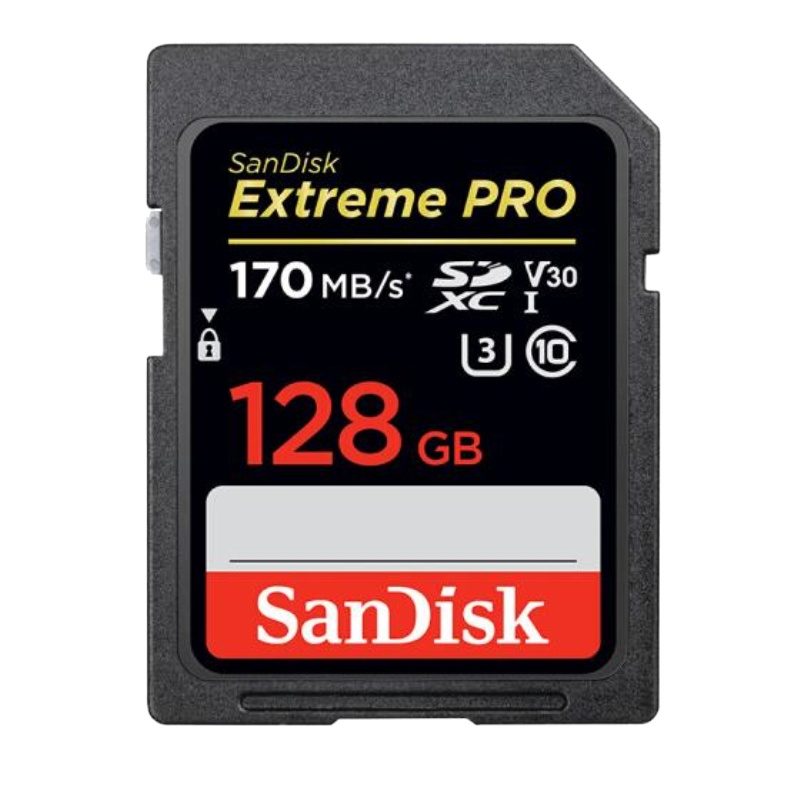 闪迪（SanDisk）128GB SD存储卡 U3 C10 V30 至尊超ji速版 读速170MB/s 写速90MB/s