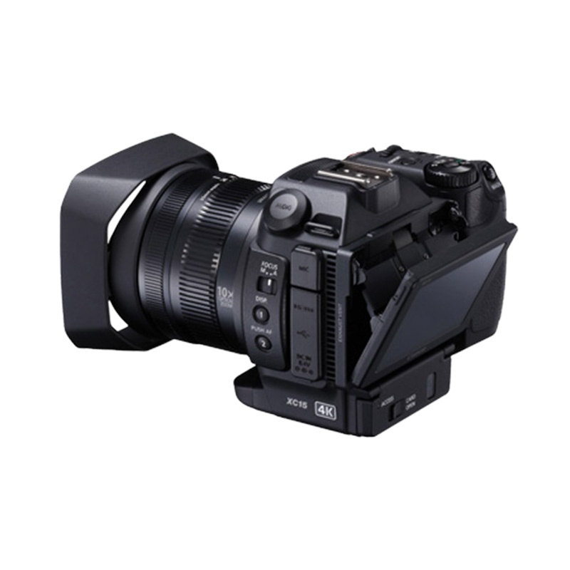 佳能(Canon) XC15 4K 新概念专业数码摄像机 专业摄像机 高清摄像机随机赠专业摄像包