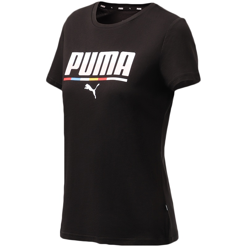 PUMA彪马女装运动服休闲圆领短袖T恤845603