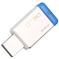 金士顿 DT50 64G USB3.0 金属U盘（单位：个）