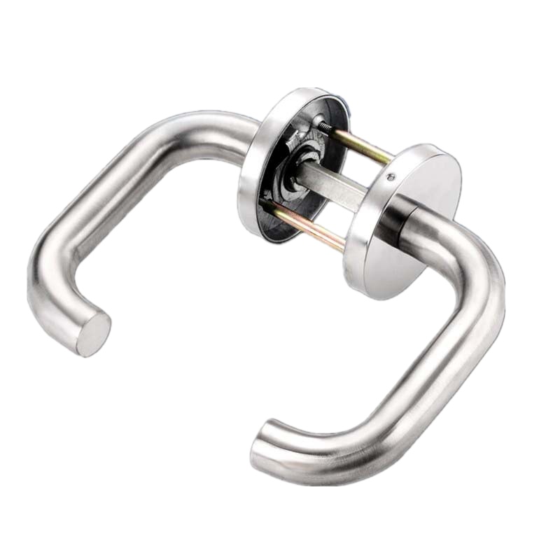 ±0 伊丽雅不锈钢防火门把手(205*108*70)25mm*135mm