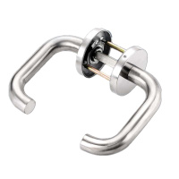 ±0 伊丽雅不锈钢防火门把手(205*108*70)25mm*135mm