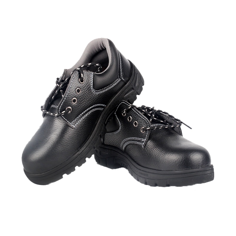 誉丰Y6111钢头加厚橡胶鞋底防滑耐油反震劳保防砸鞋 44码 1双装