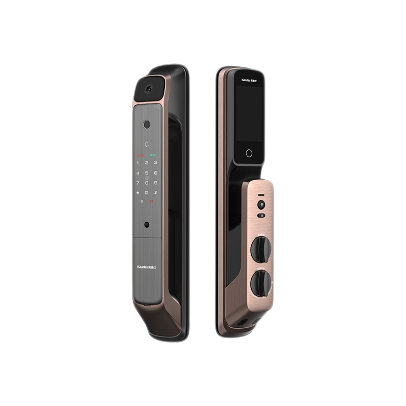 [新品]凯迪仕智能锁 K60-VP 红古铜 全自动指纹锁家用防盗门锁电子锁密码锁
