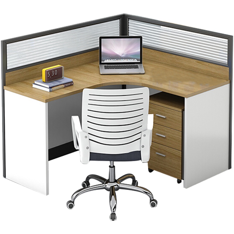 格具(GEJU)办公桌组合职员办公桌屏风办公桌简约现代电脑桌员工桌员工位隔断卡座