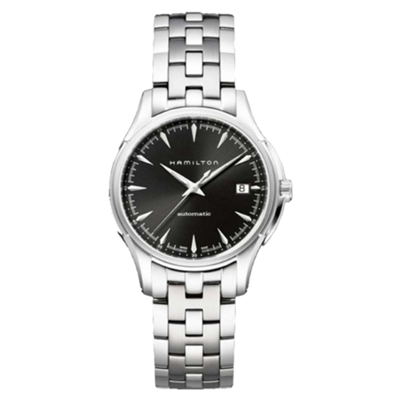 汉米尔顿(Hamilton)瑞士手表爵士系列钢带自动机械男士手表H32455131