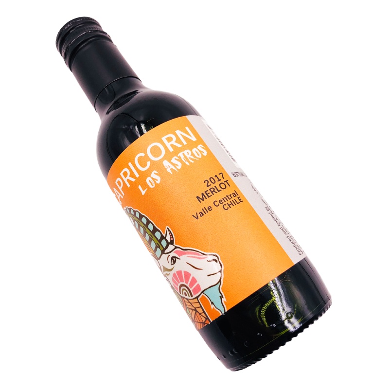Los Astros璀璨庄魔羯座梅洛干红葡萄酒2017 187.5ml