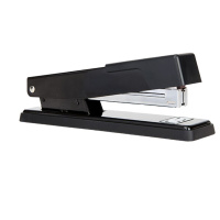 得力（deli）0360省力型订书机订书器 单指轻松装订 黑色 5个/件