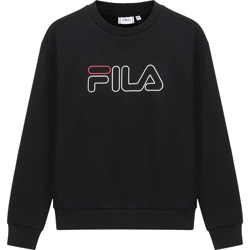 FILA 斐乐 女士 棉质圆领长袖卫衣运动衫 683501