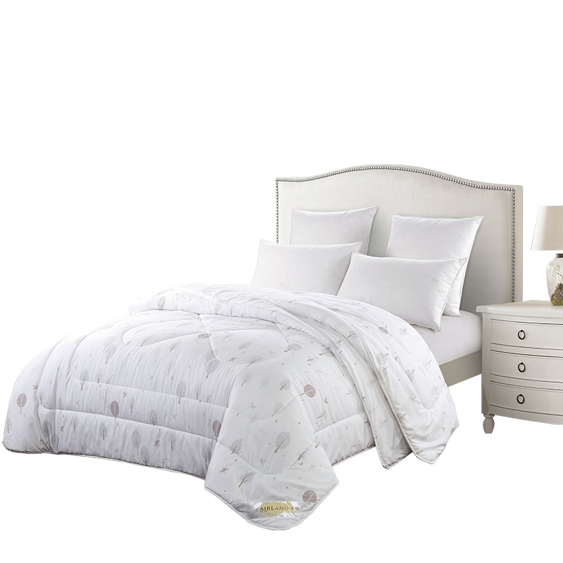 雅兰家纺子母被二合一被子被芯秋冬加厚保暖被芯七孔儿童四季被芯