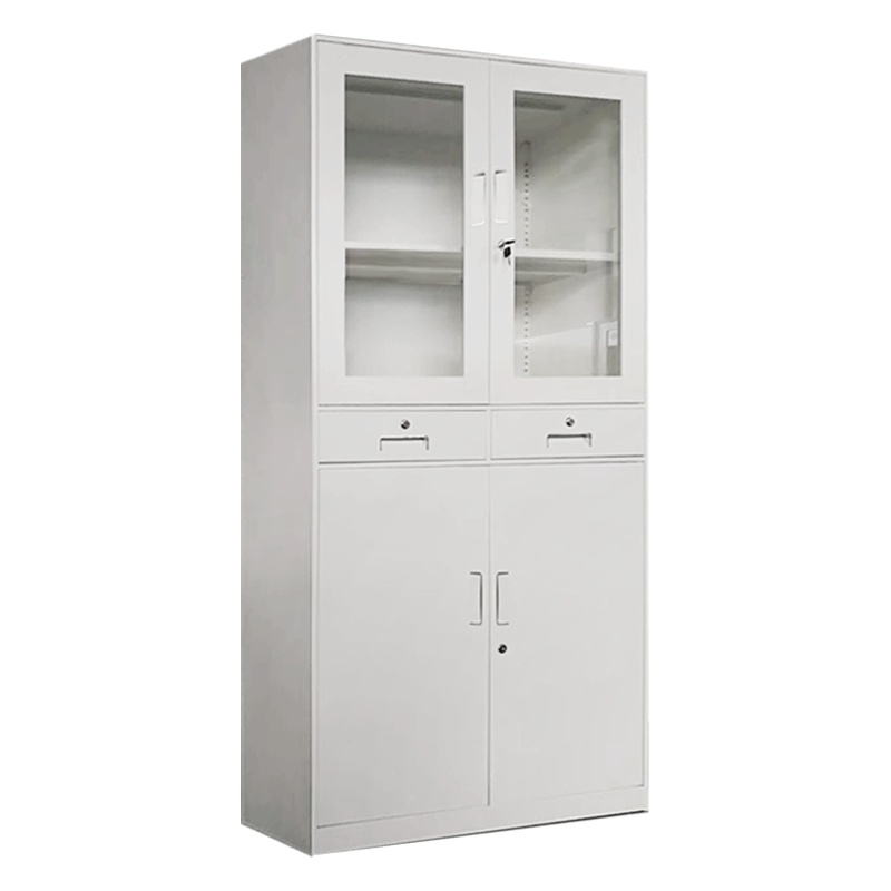 DYUANS东原文件柜铁皮柜办公文件资料储存柜 中二斗文件柜 DY028