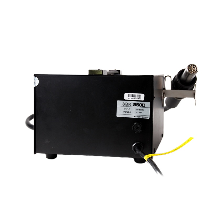 深圳白光(BAKON)SBK850D 气泵式热风枪拆焊台 数显控温 热风焊台 100-500度