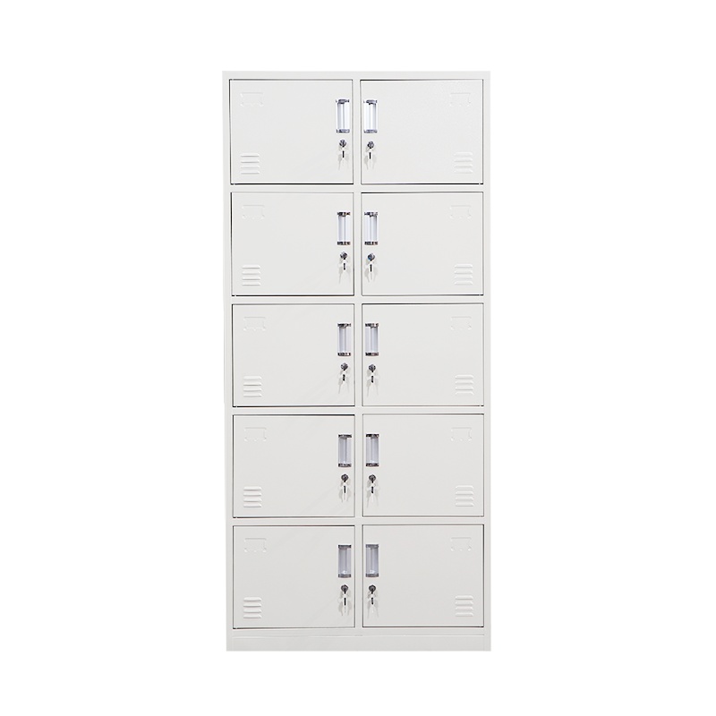 苏美特更衣柜宿舍员工储物柜鞋柜碗柜储存多门柜子十门更衣柜