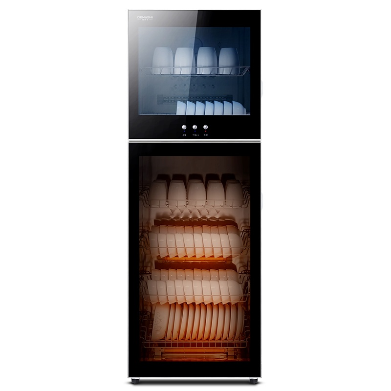 德玛仕（DEMASHI） 消毒柜 ZTP380K-2 立式 家用 厨房商用茶杯茶具碗筷消毒碗柜 大容量双开门 高温