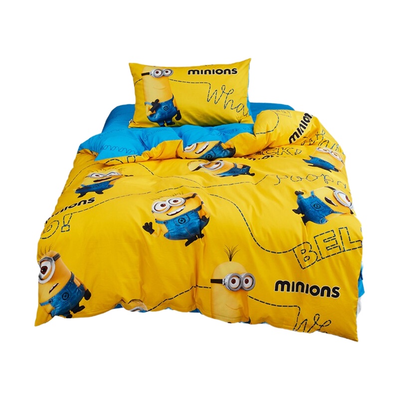 神偷奶爸小人儿童全棉三件套色