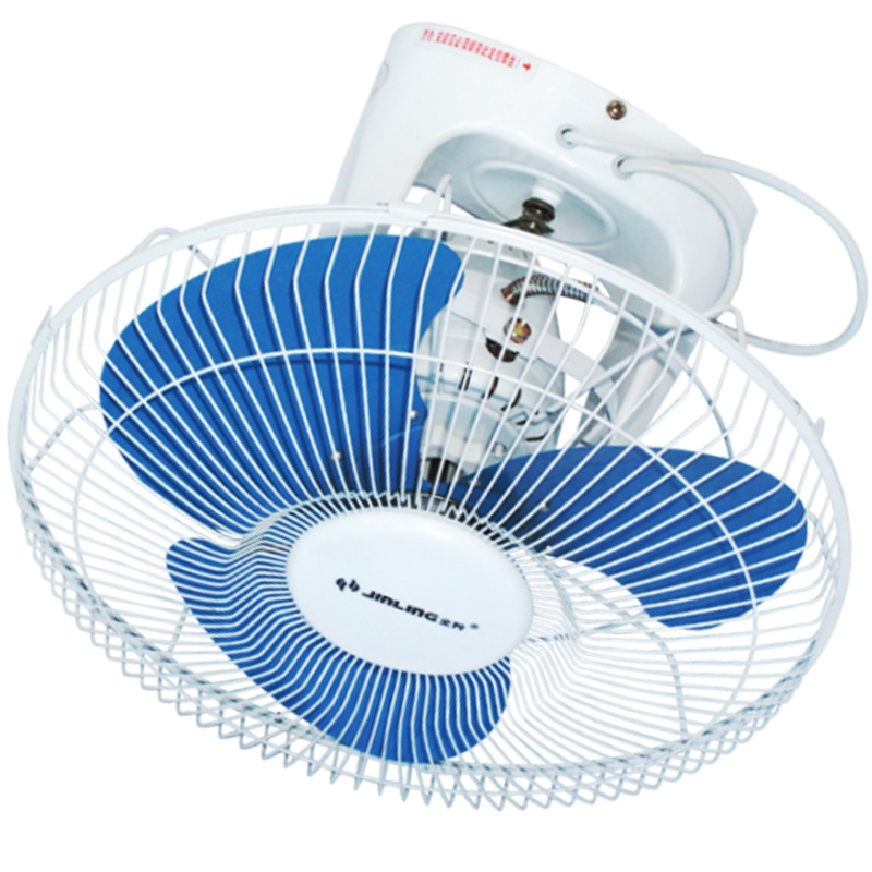 金羚电风扇挂顶扇 FD-40-2 楼顶扇摇头吊式吸顶风扇吊顶360度旋转天花风扇