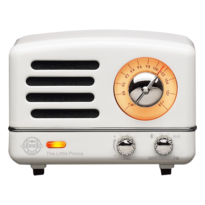 猫王收音机 猫王小王子纯真白蓝牙音响小手机音箱便携式迷你户外 无线蓝牙音响低音炮车载蓝牙小音响