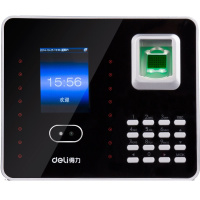 得力(deli)3969 高级人脸+指纹考勤机 双考勤模式 支持局域网 3969考勤机