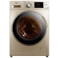 美的(Midea)10公斤全自动变频滚筒洗衣机干衣机 洗烘干一体 除菌除螨洗衣机60度恒温煮洗 MD100V332DG5