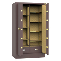 创世人 办公家具保险柜家用办公室1.8m大型指纹密码防盗柜保险箱全钢保管箱