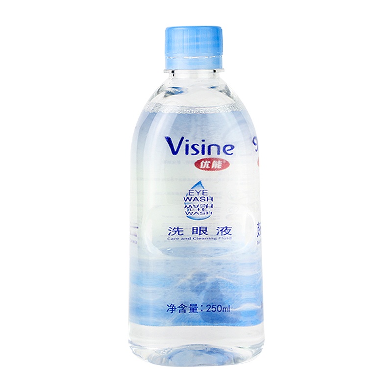 visine优能(YOUNENG)洗眼液 清洁 洗眼睛水 成人眼部护理液 眼球spa 250ml 护眼